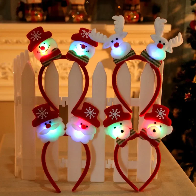 ที่คาดผมกวางเรนเดียร์เรืองแสง  - Reindeer Antlers Headband บทวิจารณ์และราคา