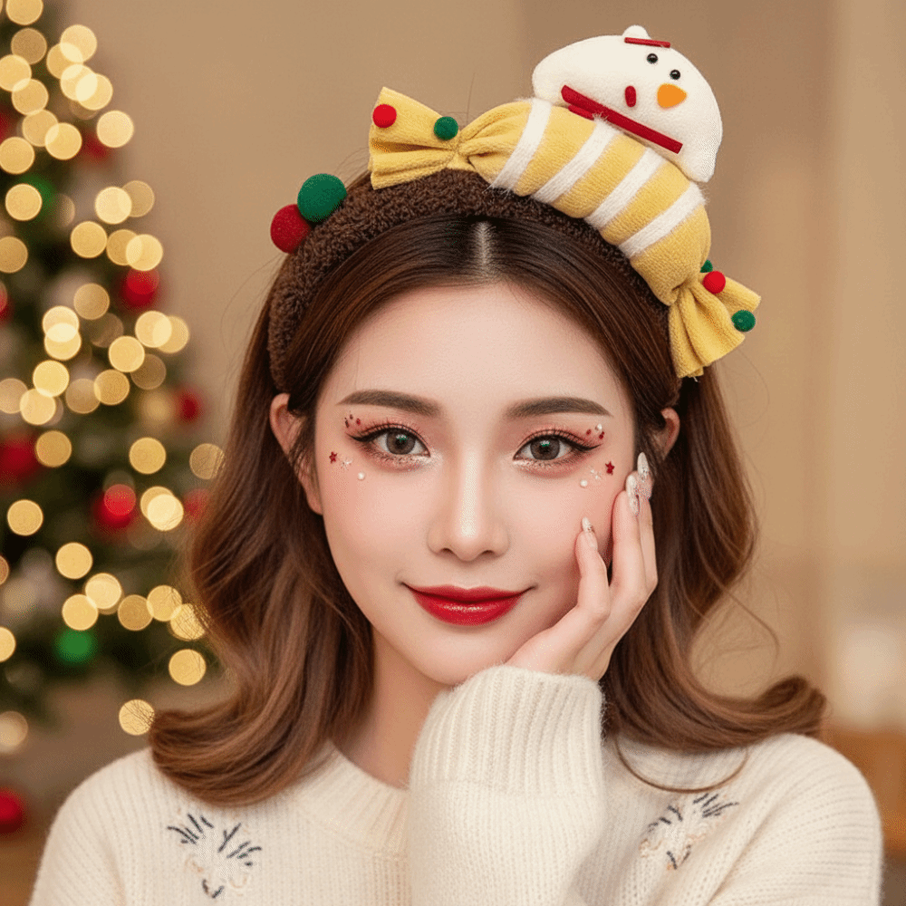 ที่คาดผมคริสต์มาสเนื้อผ้านุ่ม  - Reindeer Antlers Headband บทวิจารณ์และราคา