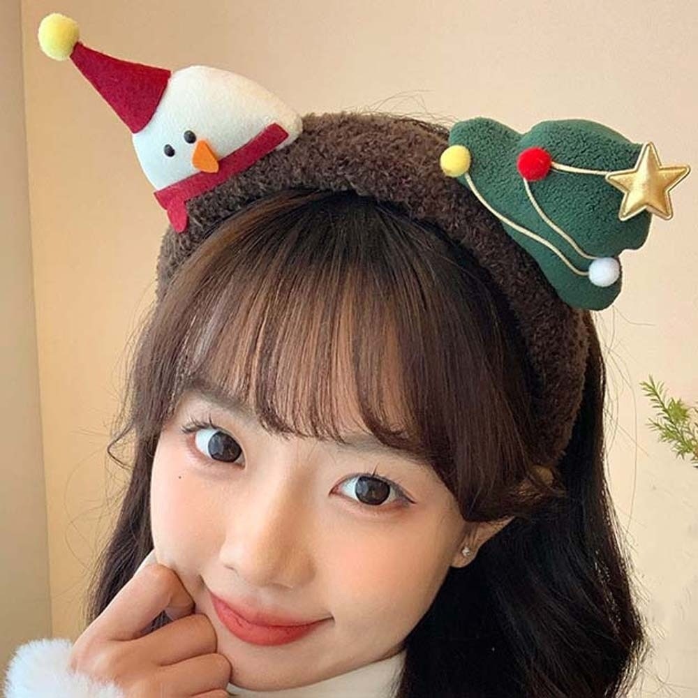 ที่คาดผมคริสต์มาสเนื้อผ้านุ่ม  - Reindeer Antlers Headband บทวิจารณ์และราคา