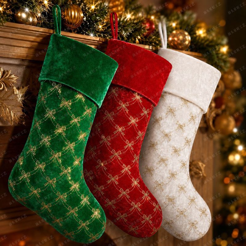 ของตกแต่งถุงเท้าคริสต์มาสแบบให - Christmas Stocking Hanging บทวิจารณ์และราคา