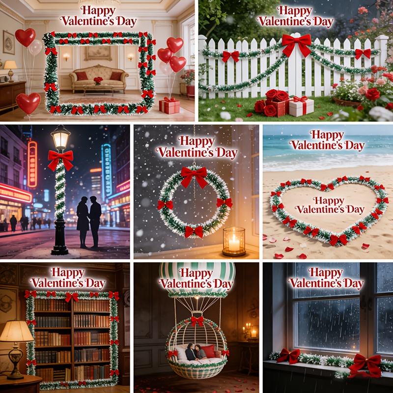 พวงมาลัยคริสต์มาสเทียมพร้อมโบว - Tinsel Garland Decoration บทวิจารณ์และราคา